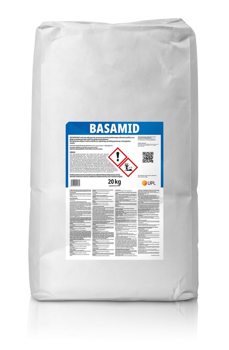 Basamid 20 KG - Tecnoagro - Cultivos productivos